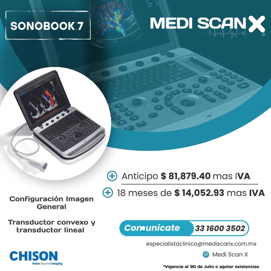 Promoción Ultrasonido CHISON Sonobook 7