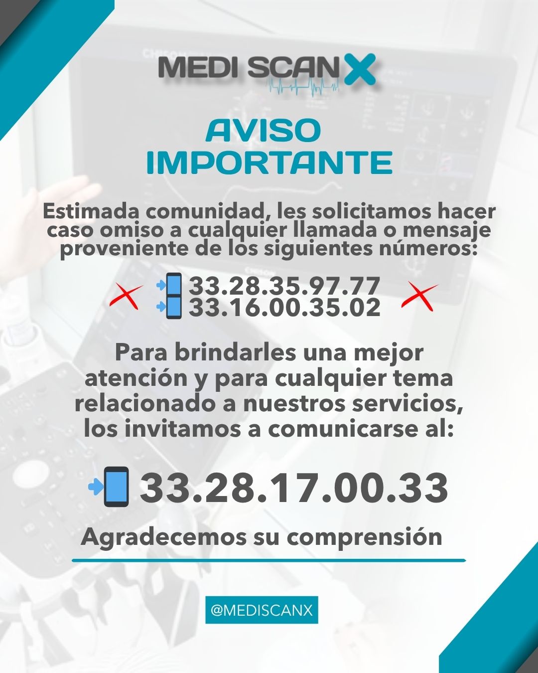 Aviso MediScan X